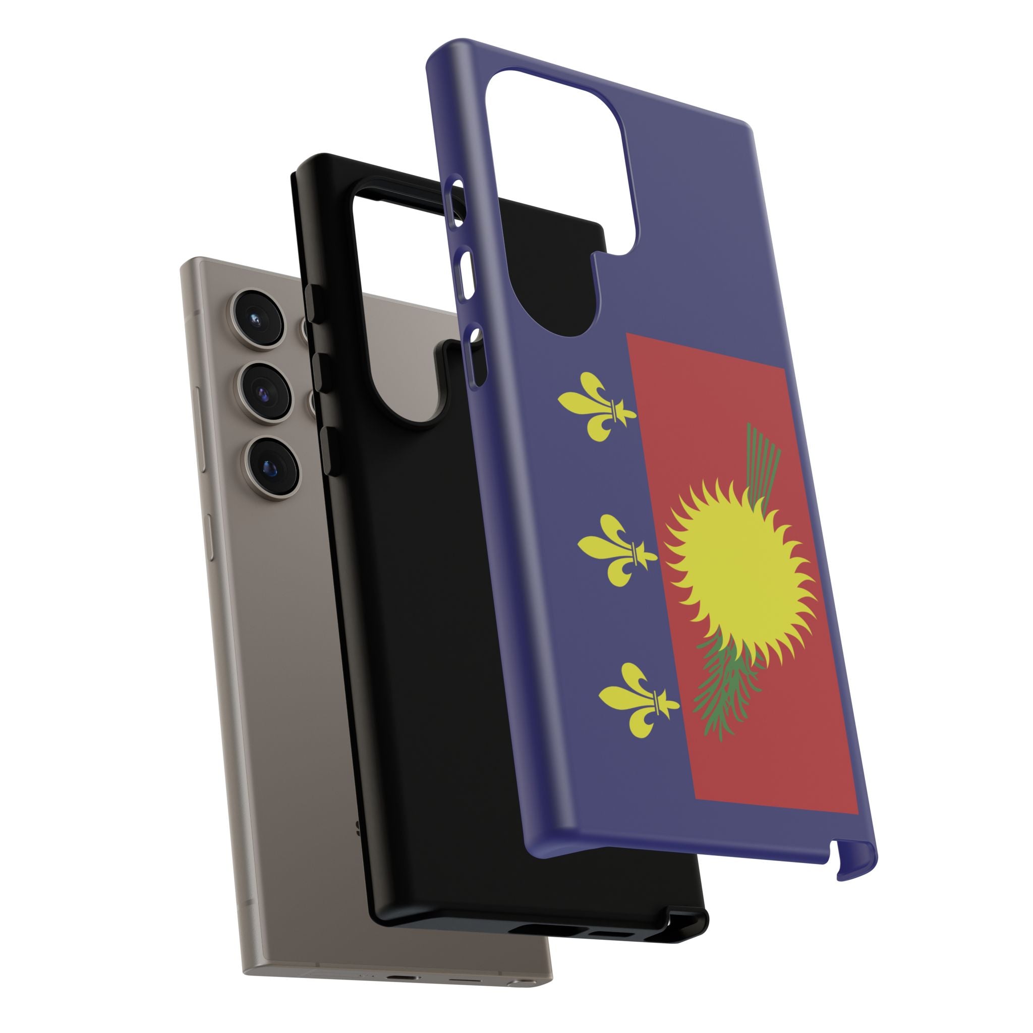 Guadeloupe Flag 2 Tough Phone Case - Irie Blues Boutique