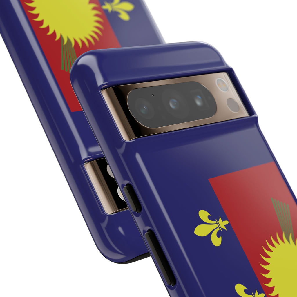 Guadeloupe Flag 2 Tough Phone Case - Irie Blues Boutique