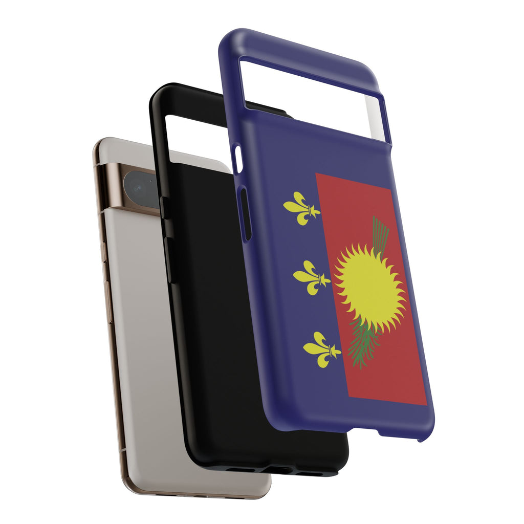 Guadeloupe Flag 2 Tough Phone Case - Irie Blues Boutique