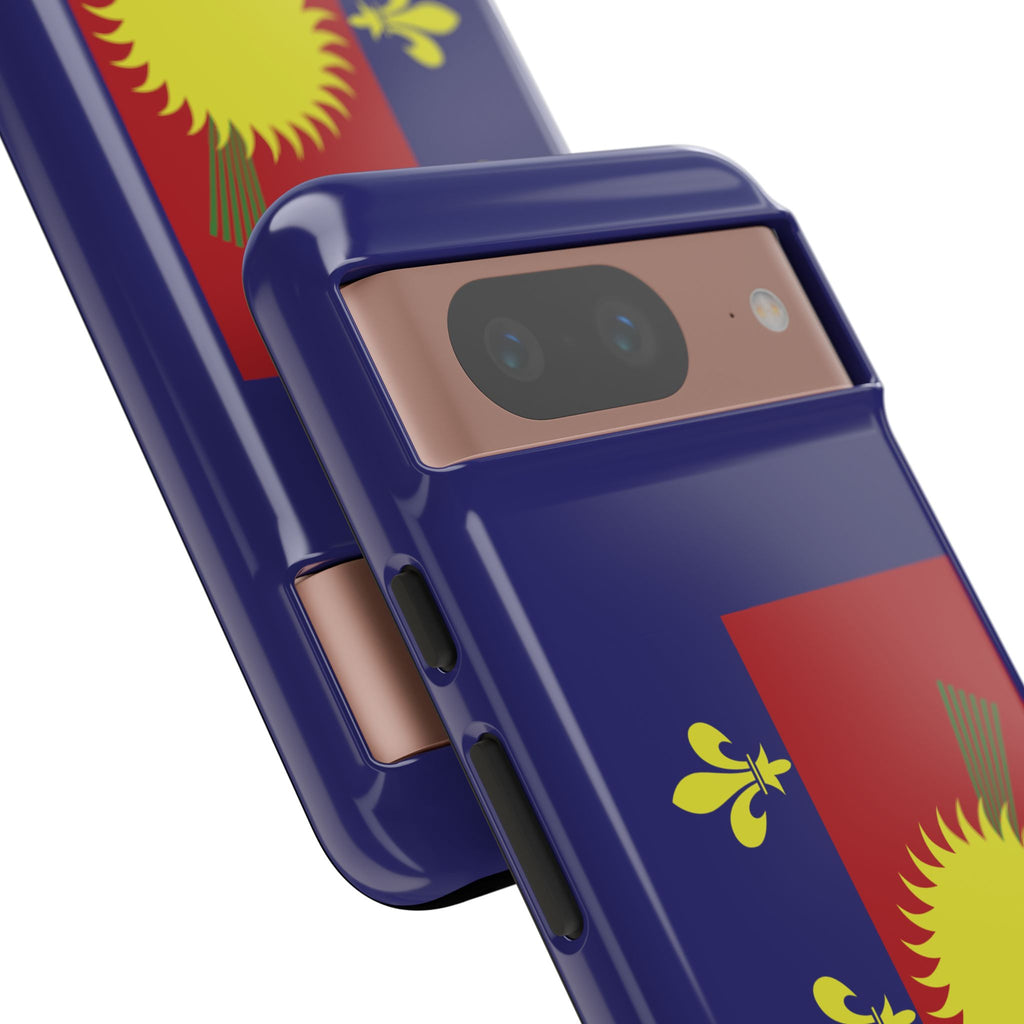 Guadeloupe Flag 2 Tough Phone Case - Irie Blues Boutique