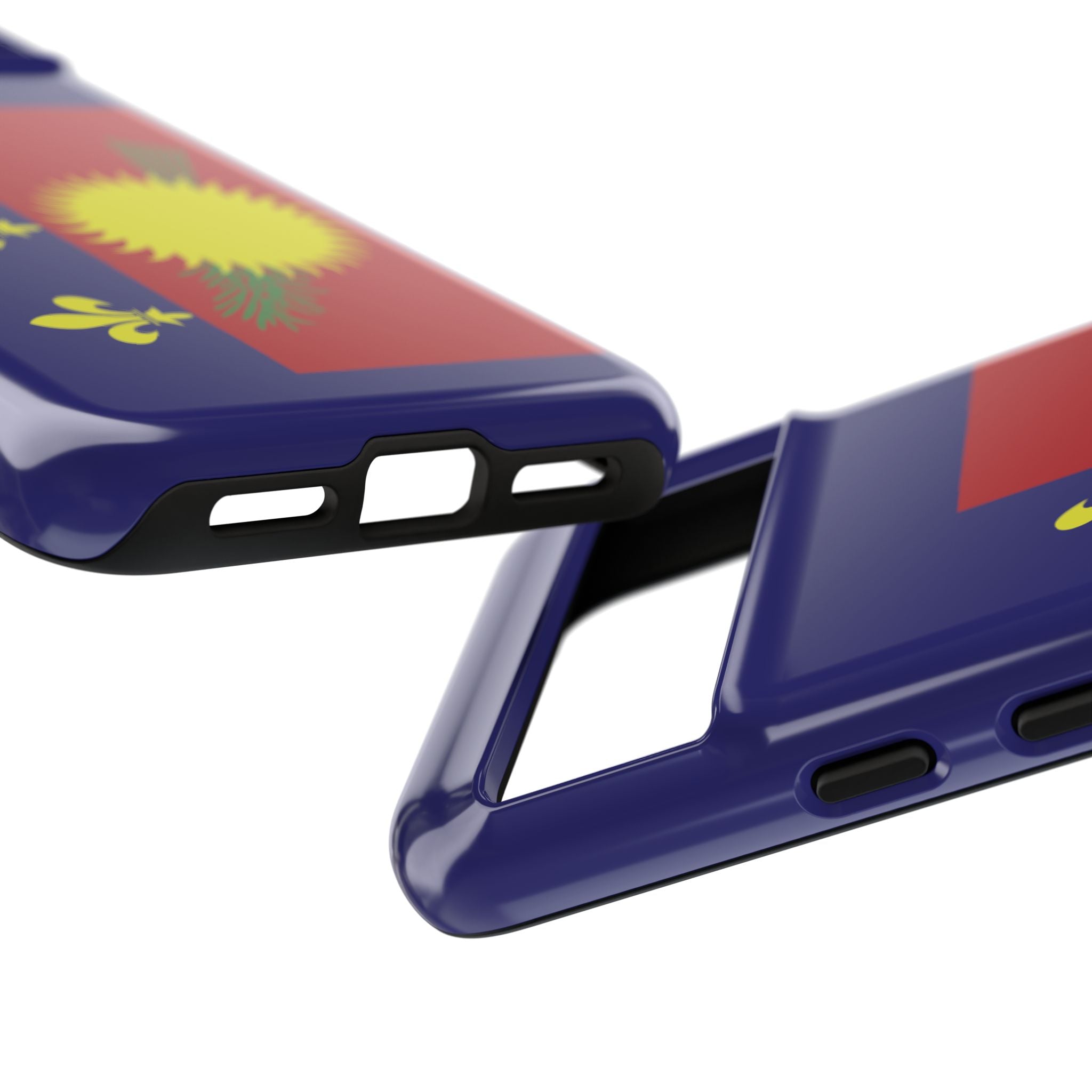 Guadeloupe Flag 2 Tough Phone Case - Irie Blues Boutique