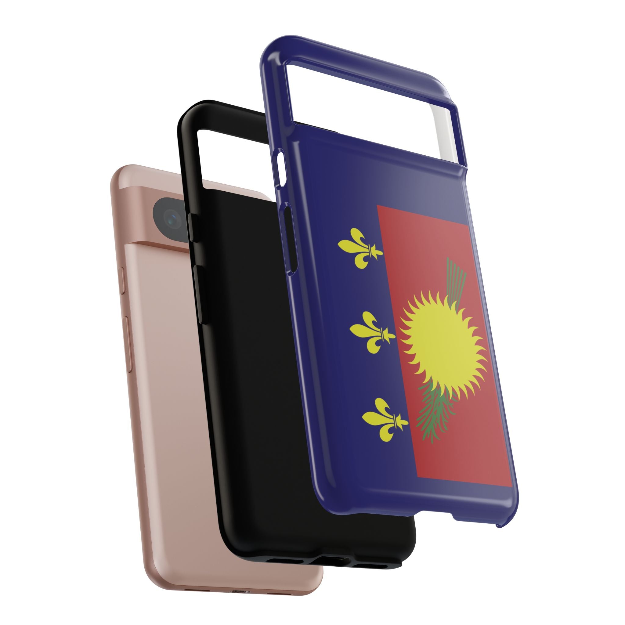 Guadeloupe Flag 2 Tough Phone Case - Irie Blues Boutique