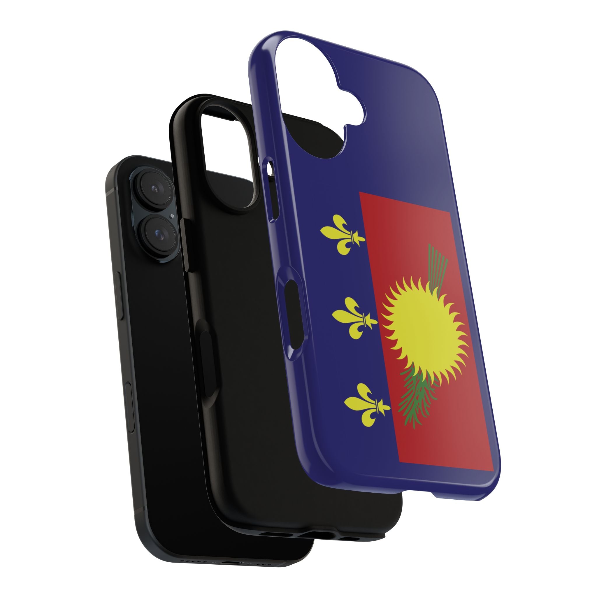 Guadeloupe Flag 2 Tough Phone Case - Irie Blues Boutique