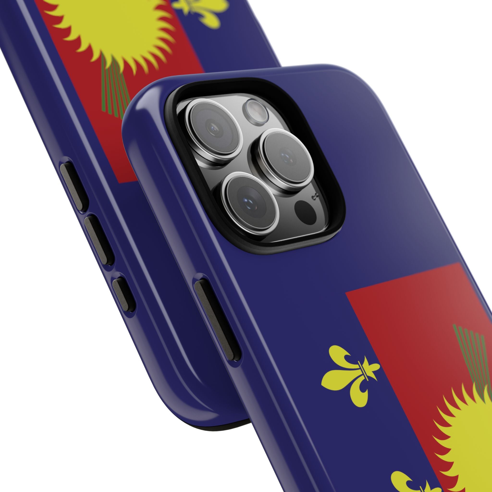 Guadeloupe Flag 2 Tough Phone Case - Irie Blues Boutique