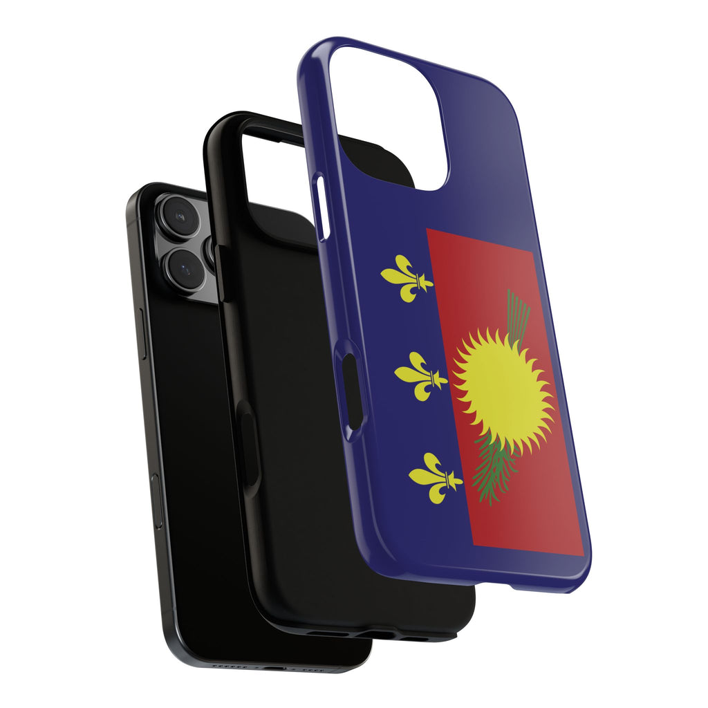 Guadeloupe Flag 2 Tough Phone Case - Irie Blues Boutique