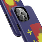 Guadeloupe Flag 2 Tough Phone Case - Irie Blues Boutique