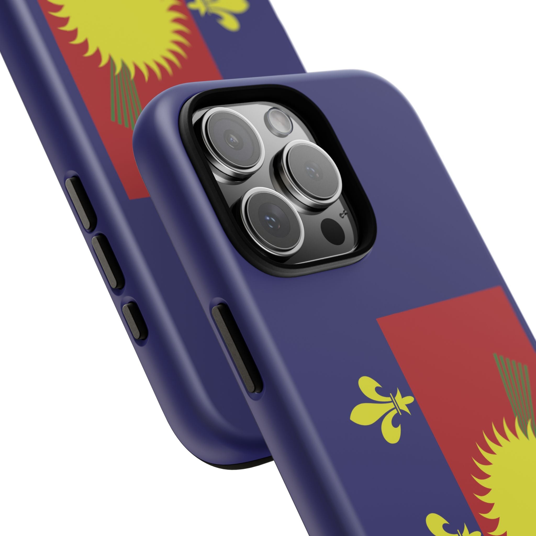 Guadeloupe Flag 2 Tough Phone Case - Irie Blues Boutique