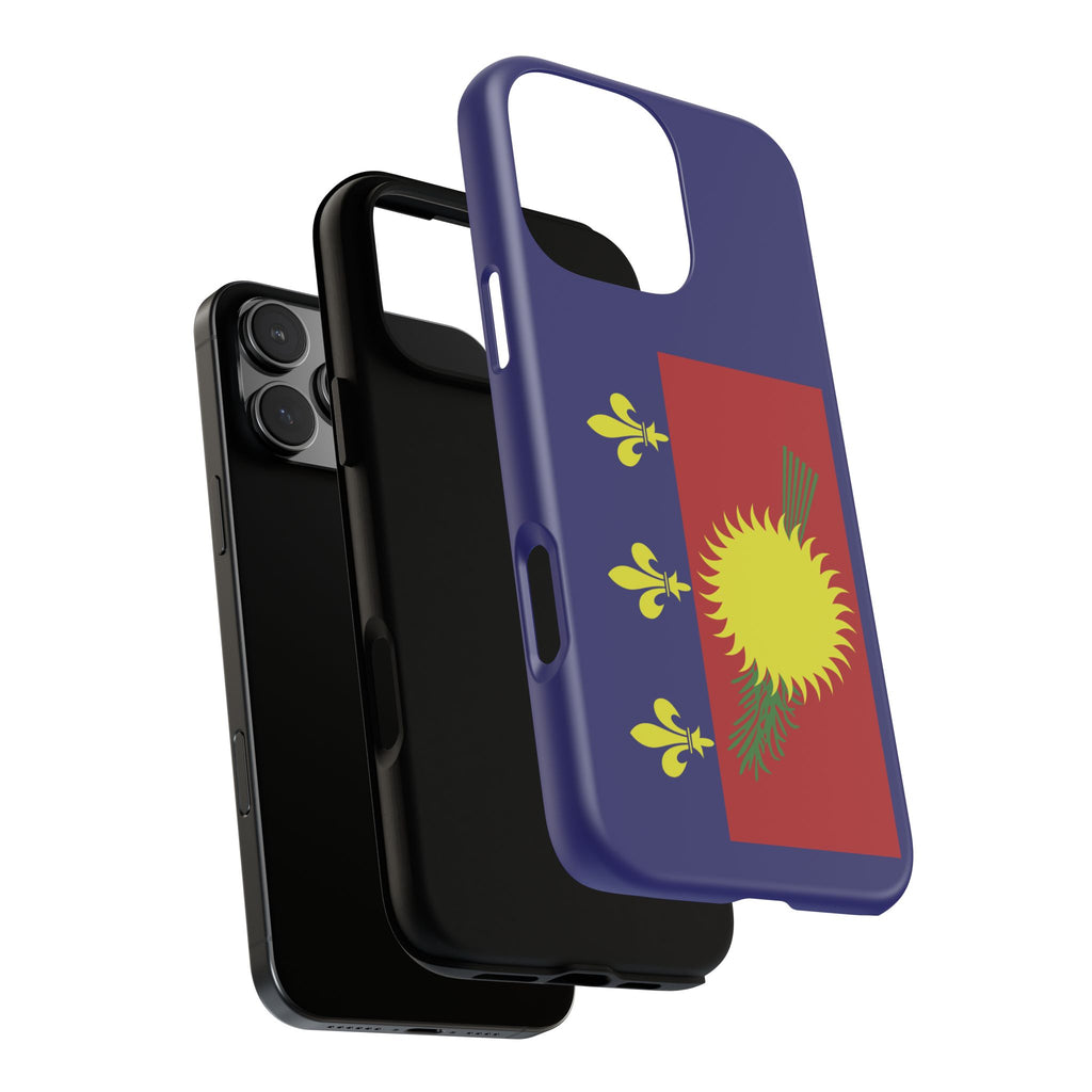 Guadeloupe Flag 2 Tough Phone Case - Irie Blues Boutique