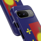Guadeloupe Flag 2 Tough Phone Case - Irie Blues Boutique