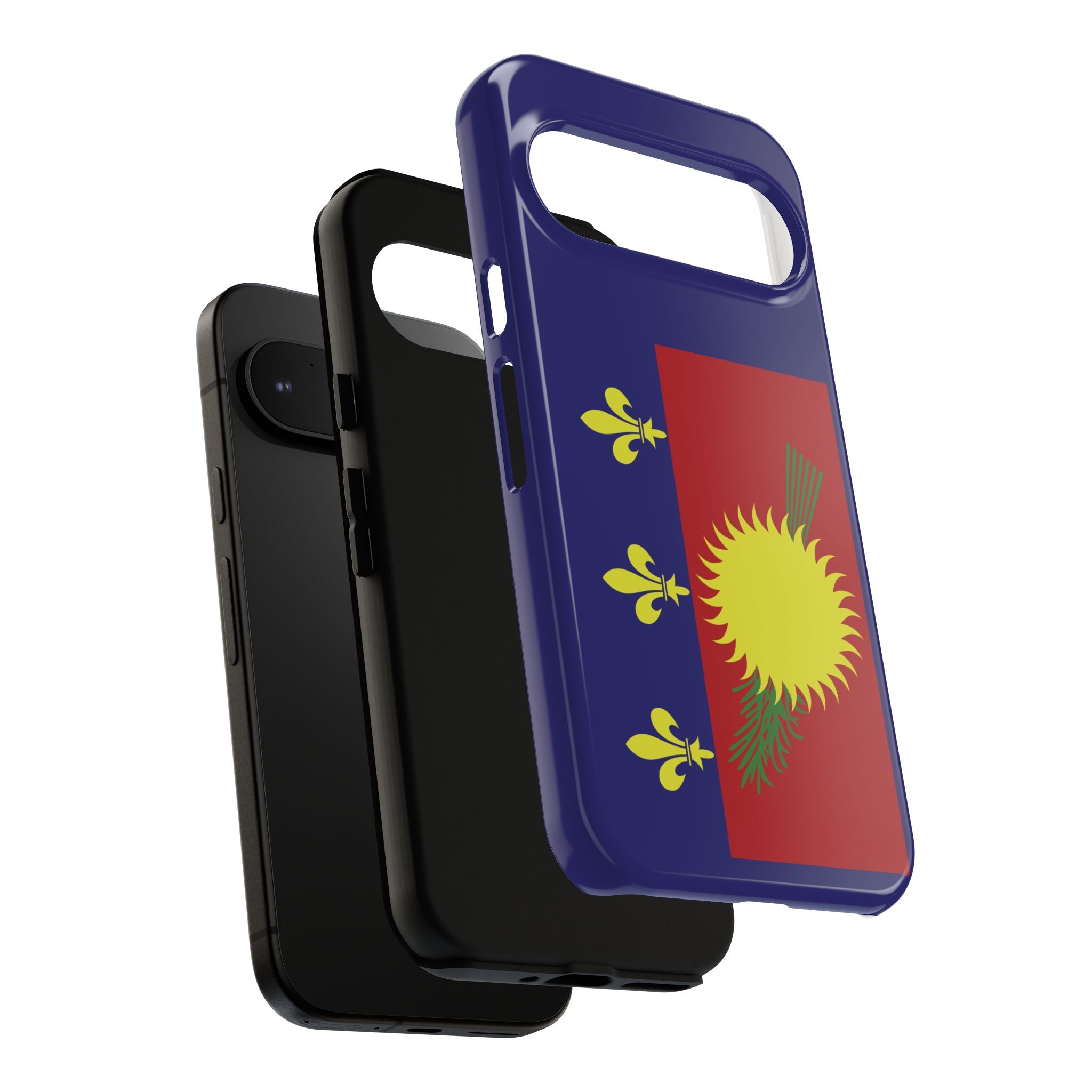 Guadeloupe Flag 2 Tough Phone Case - Irie Blues Boutique