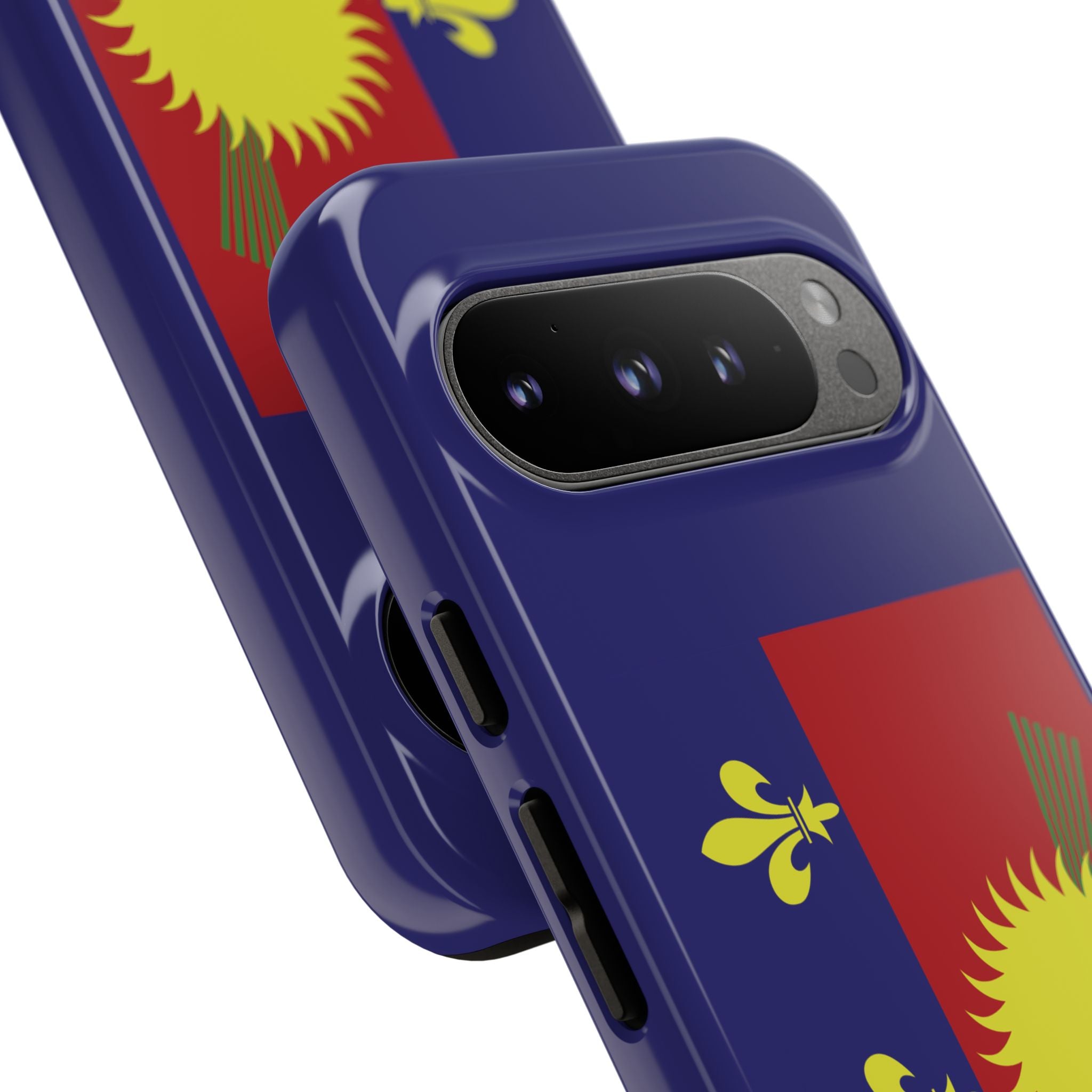 Guadeloupe Flag 2 Tough Phone Case - Irie Blues Boutique