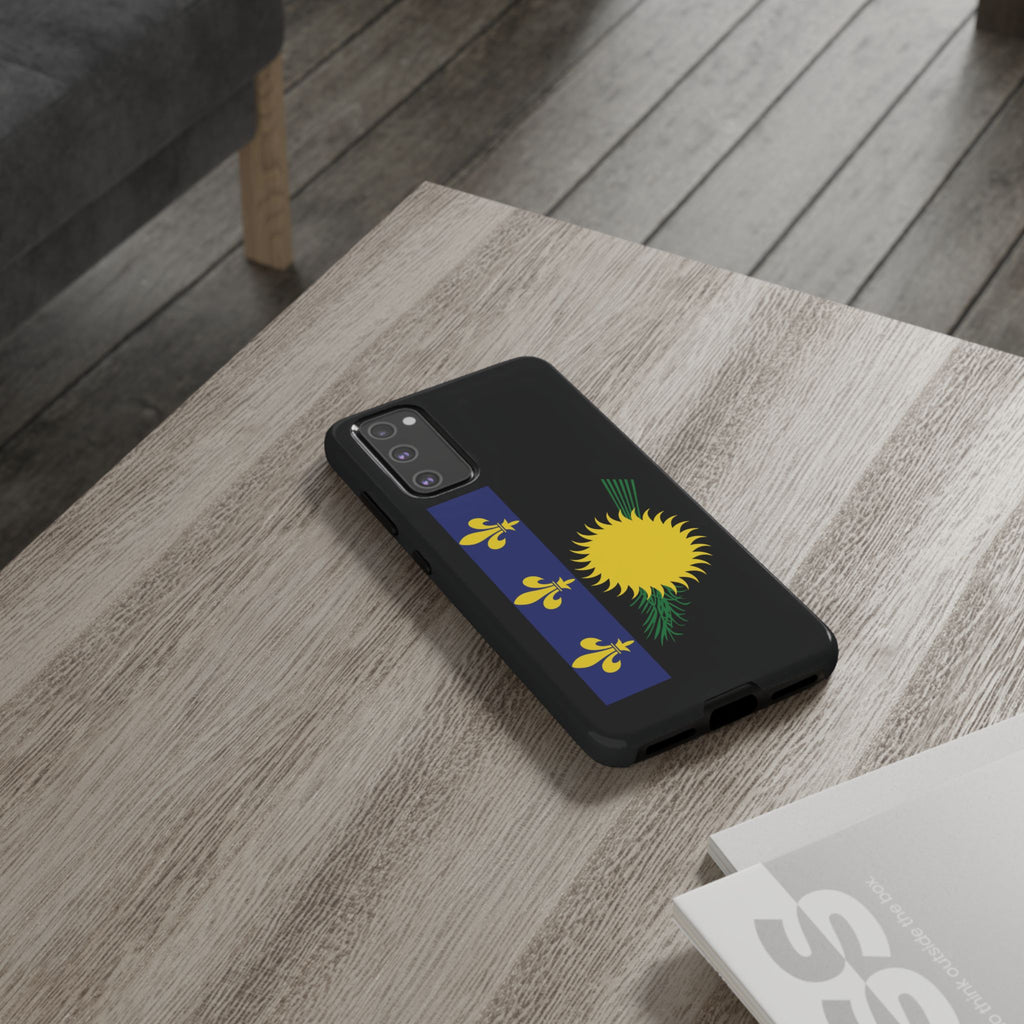 Guadeloupe Flag Tough Phone Case - Irie Blues Boutique
