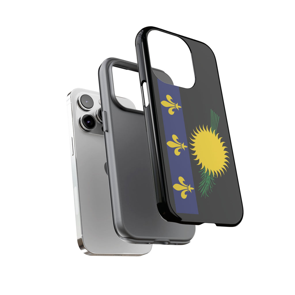 Guadeloupe Flag Tough Phone Case - Irie Blues Boutique