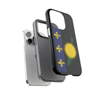 Guadeloupe Flag Tough Phone Case - Irie Blues Boutique