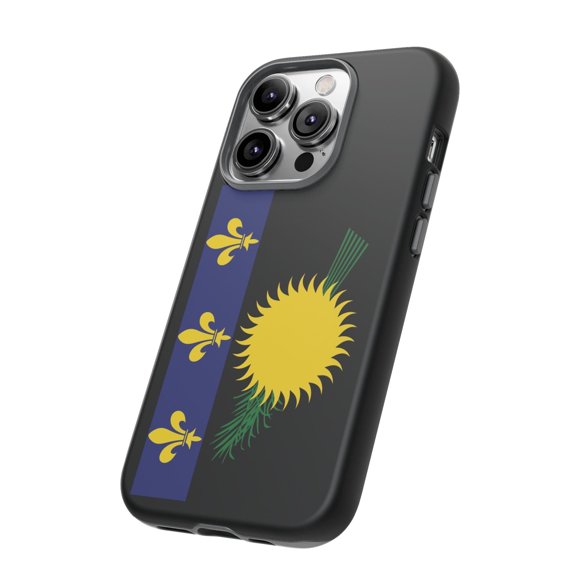 Guadeloupe Flag Tough Phone Case - Irie Blues Boutique