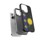 Guadeloupe Flag Tough Phone Case - Irie Blues Boutique