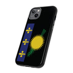 Guadeloupe Flag Tough Phone Case - Irie Blues Boutique