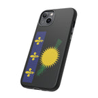 Guadeloupe Flag Tough Phone Case - Irie Blues Boutique