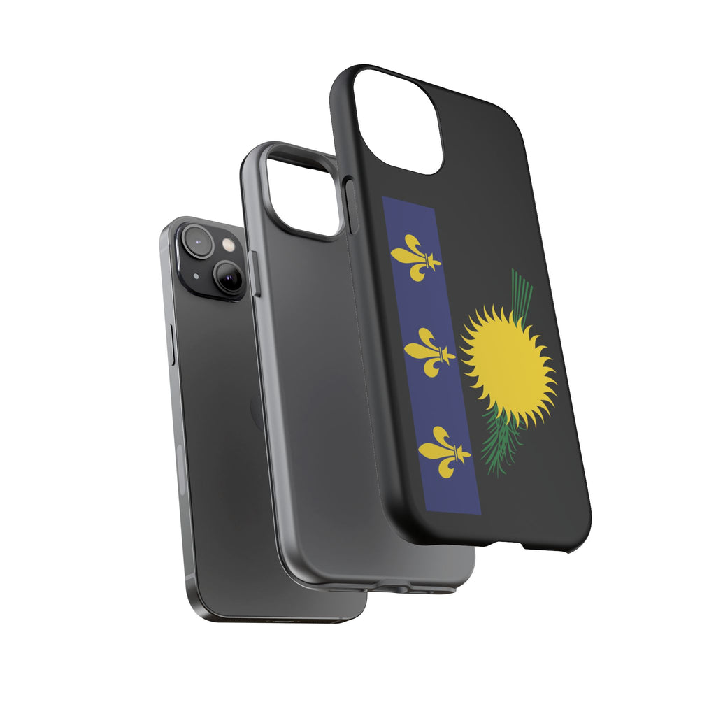 Guadeloupe Flag Tough Phone Case - Irie Blues Boutique