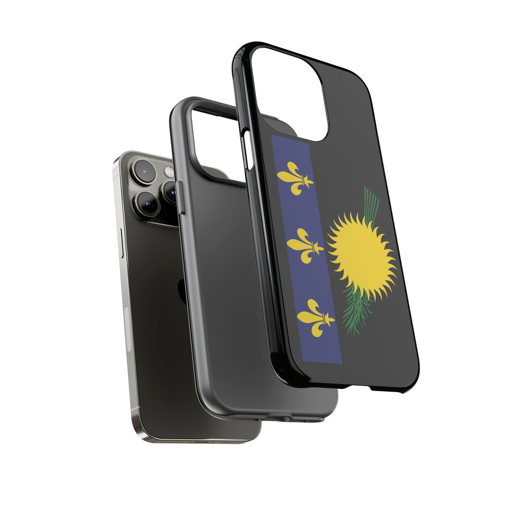 Guadeloupe Flag Tough Phone Case - Irie Blues Boutique