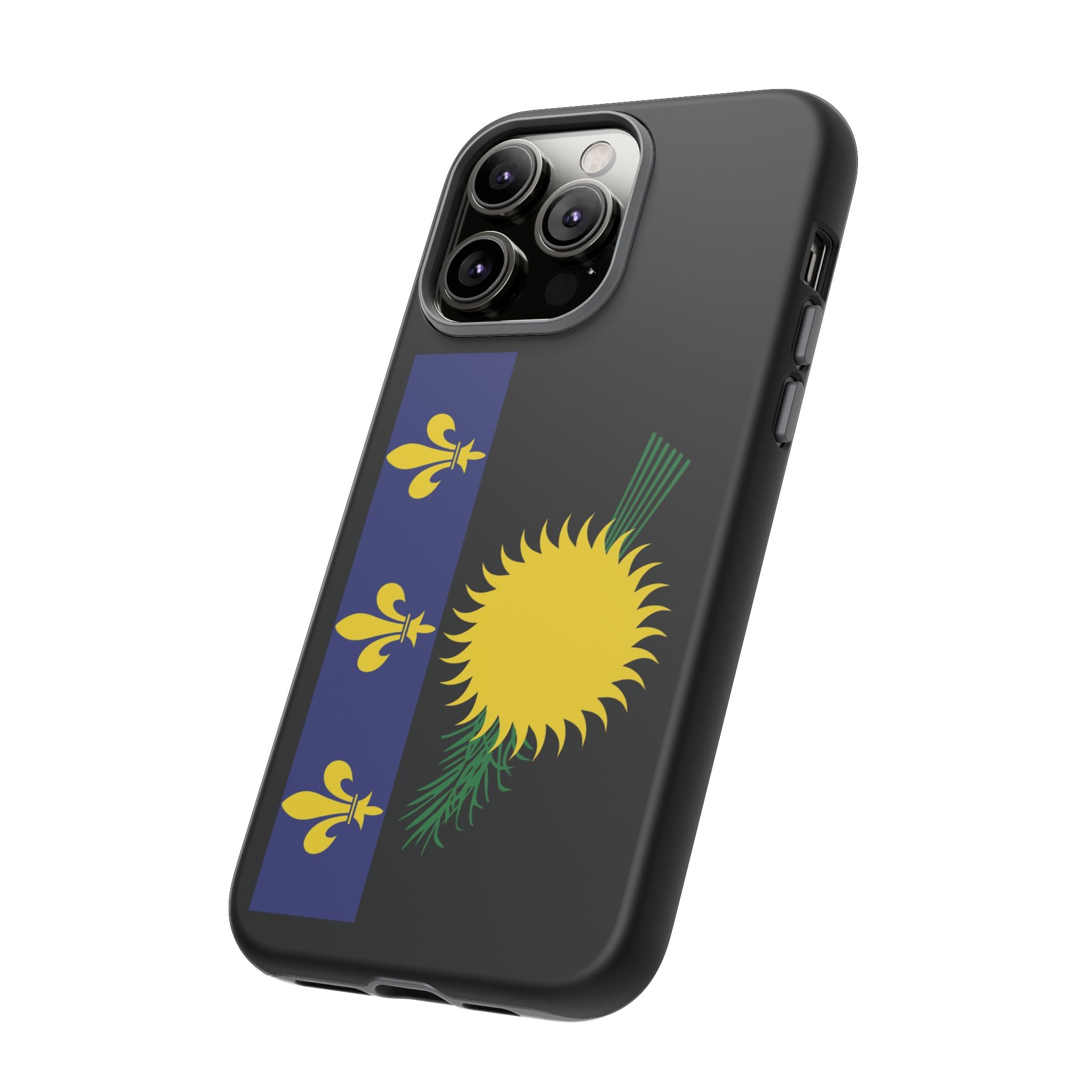 Guadeloupe Flag Tough Phone Case - Irie Blues Boutique