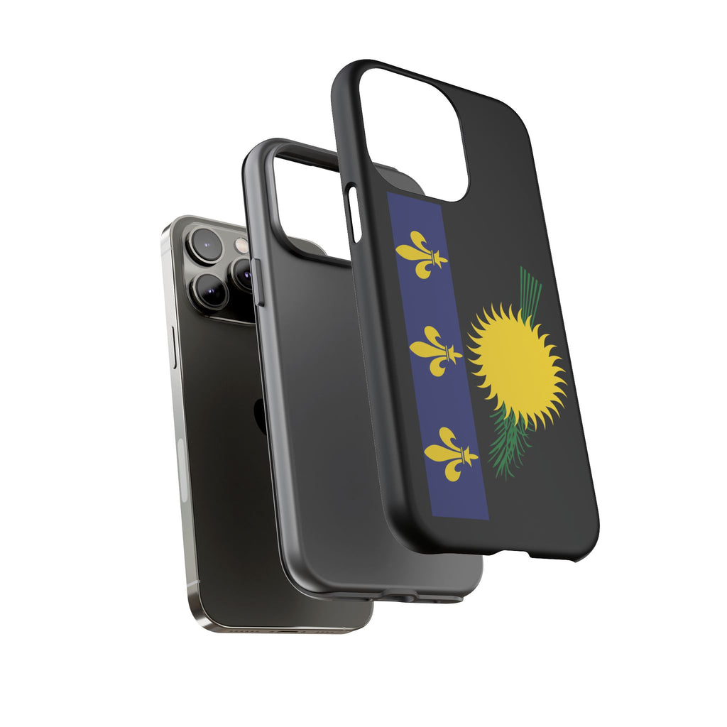 Guadeloupe Flag Tough Phone Case - Irie Blues Boutique