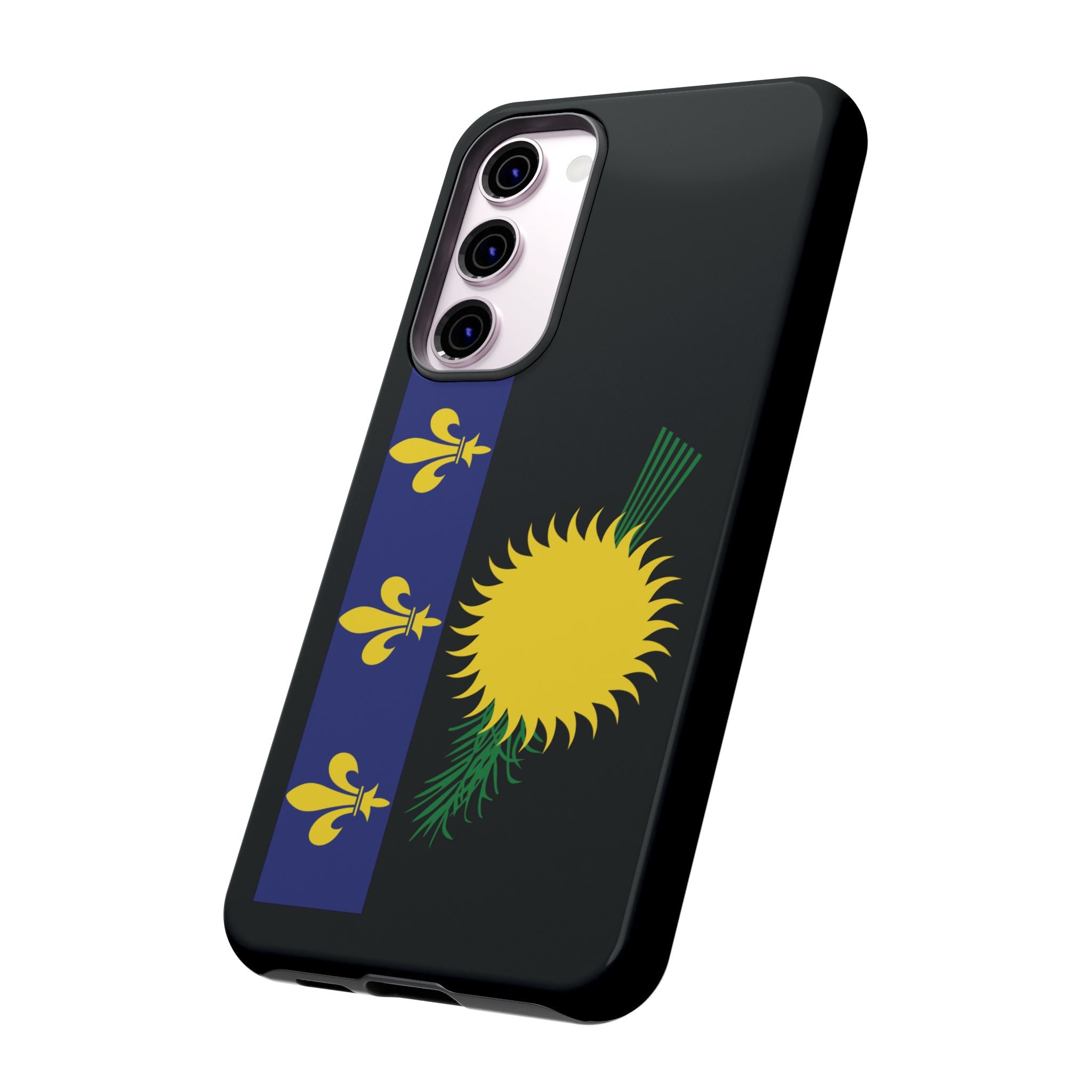 Guadeloupe Flag Tough Phone Case - Irie Blues Boutique