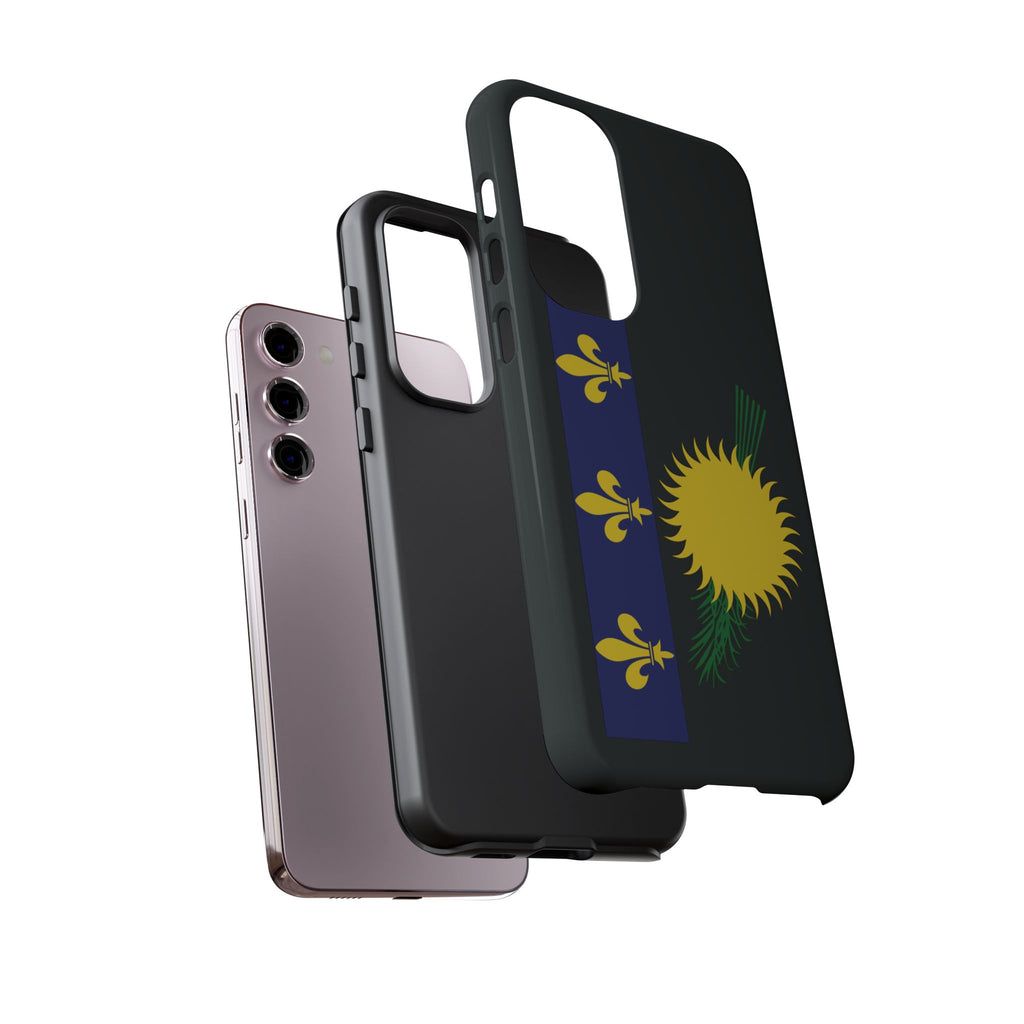 Guadeloupe Flag Tough Phone Case - Irie Blues Boutique
