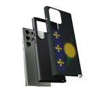 Guadeloupe Flag Tough Phone Case - Irie Blues Boutique