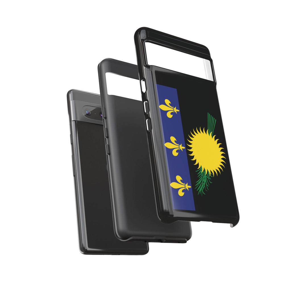 Guadeloupe Flag Tough Phone Case - Irie Blues Boutique