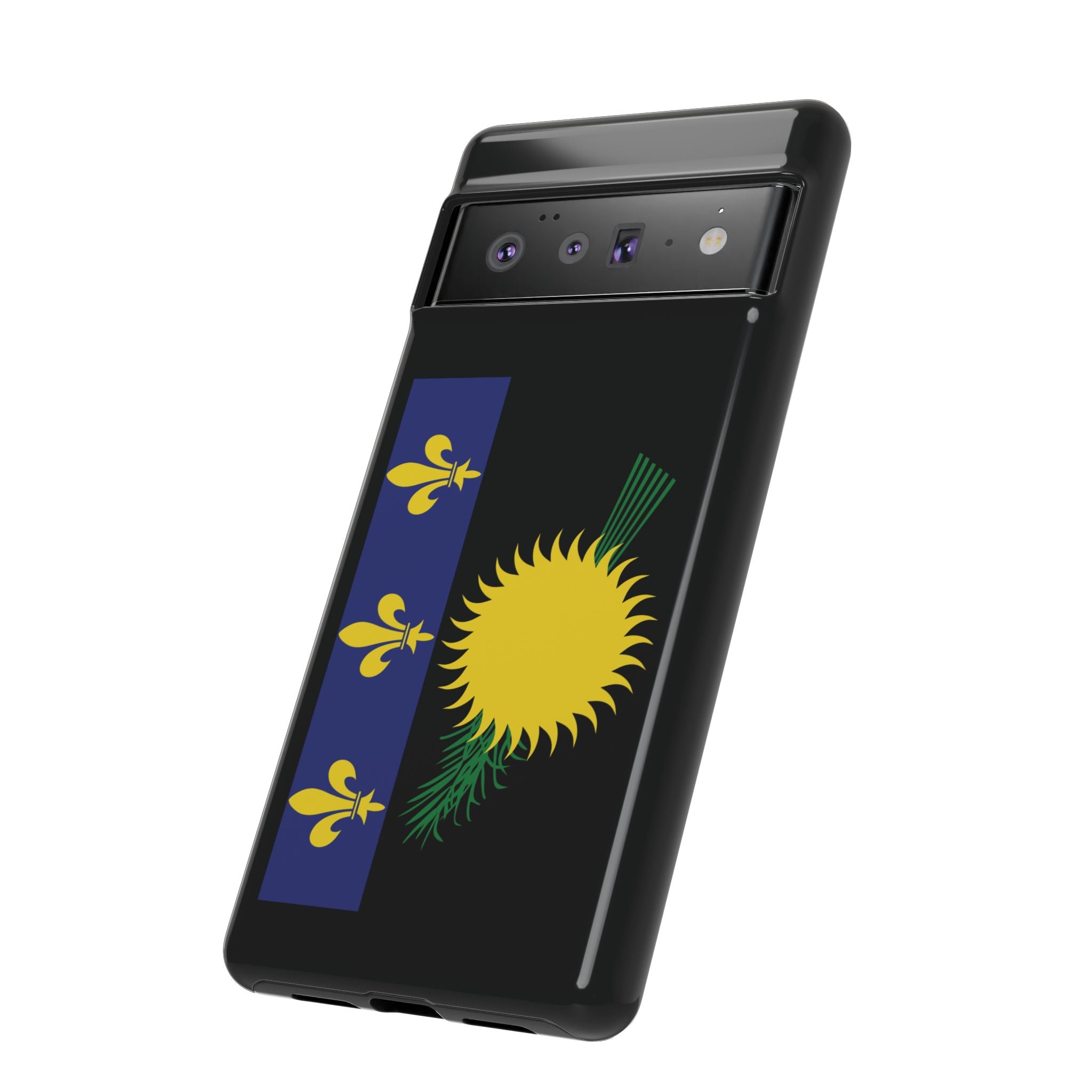 Guadeloupe Flag Tough Phone Case - Irie Blues Boutique