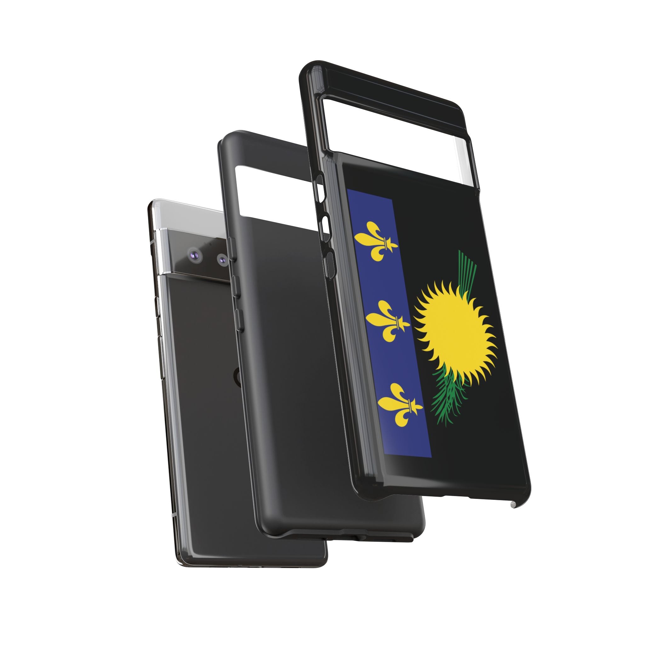 Guadeloupe Flag Tough Phone Case - Irie Blues Boutique