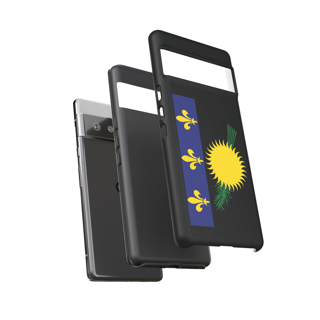 Guadeloupe Flag Tough Phone Case - Irie Blues Boutique