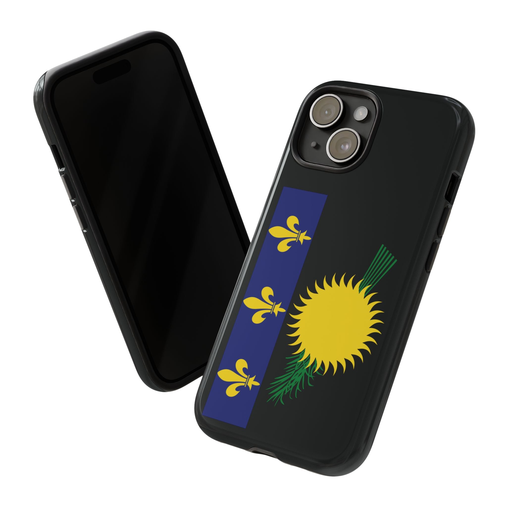 Guadeloupe Flag Tough Phone Case - Irie Blues Boutique