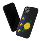 Guadeloupe Flag Tough Phone Case - Irie Blues Boutique