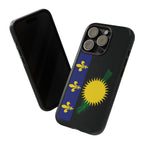 Guadeloupe Flag Tough Phone Case - Irie Blues Boutique