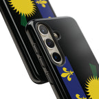 Guadeloupe Flag Tough Phone Case - Irie Blues Boutique