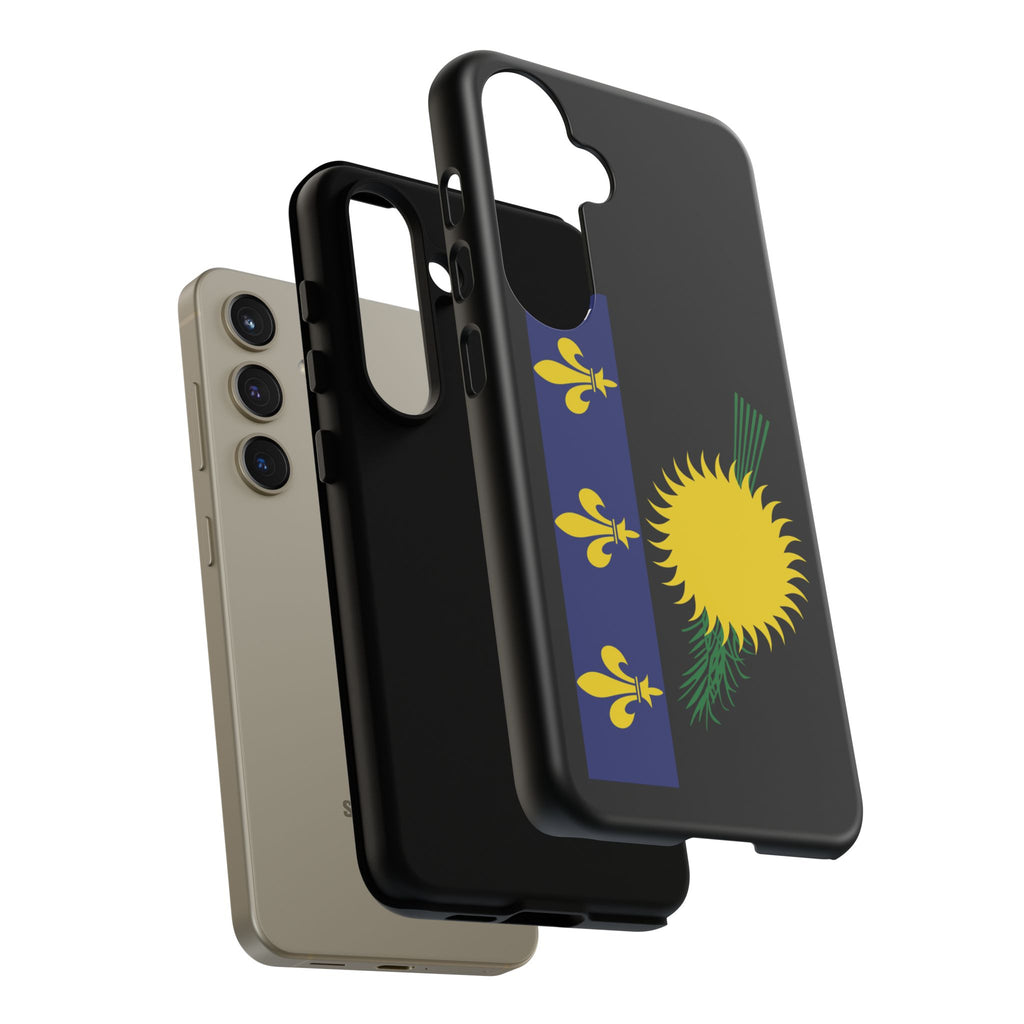 Guadeloupe Flag Tough Phone Case - Irie Blues Boutique