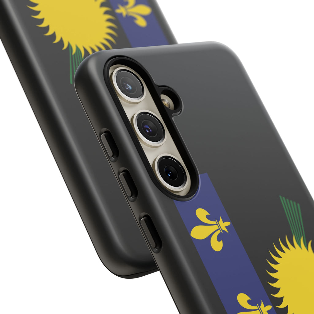 Guadeloupe Flag Tough Phone Case - Irie Blues Boutique