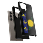 Guadeloupe Flag Tough Phone Case - Irie Blues Boutique