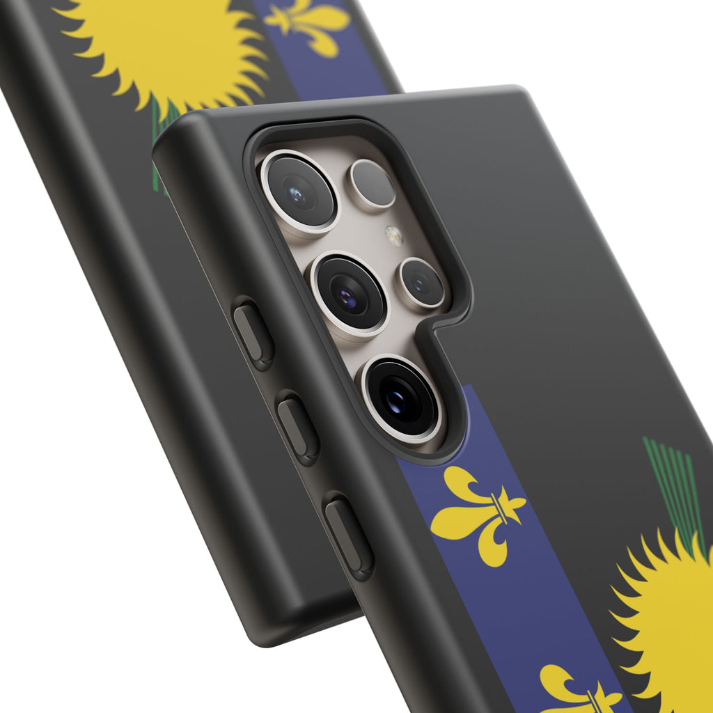 Guadeloupe Flag Tough Phone Case - Irie Blues Boutique