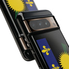 Guadeloupe Flag Tough Phone Case - Irie Blues Boutique