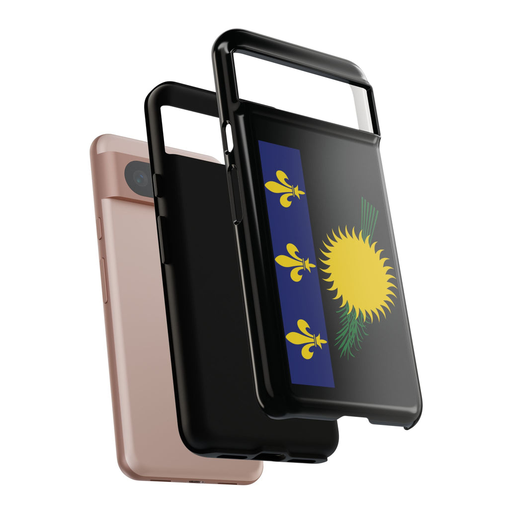 Guadeloupe Flag Tough Phone Case - Irie Blues Boutique
