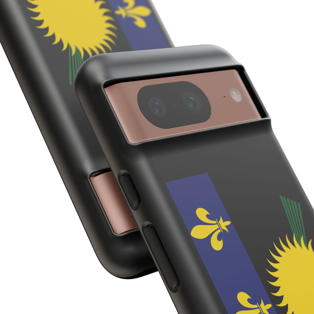 Guadeloupe Flag Tough Phone Case - Irie Blues Boutique