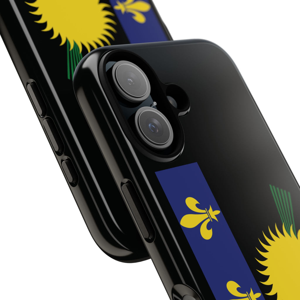 Guadeloupe Flag Tough Phone Case - Irie Blues Boutique