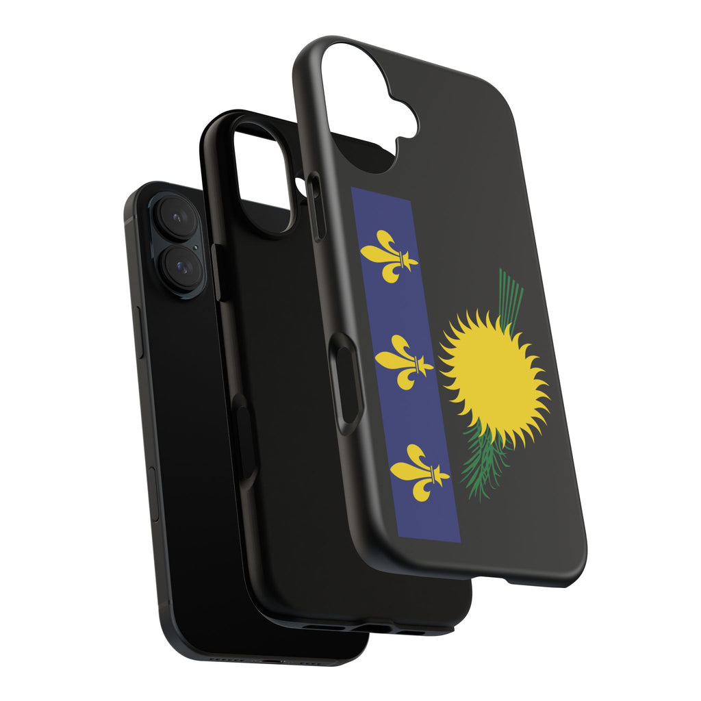 Guadeloupe Flag Tough Phone Case - Irie Blues Boutique