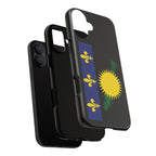 Guadeloupe Flag Tough Phone Case - Irie Blues Boutique