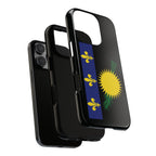 Guadeloupe Flag Tough Phone Case - Irie Blues Boutique