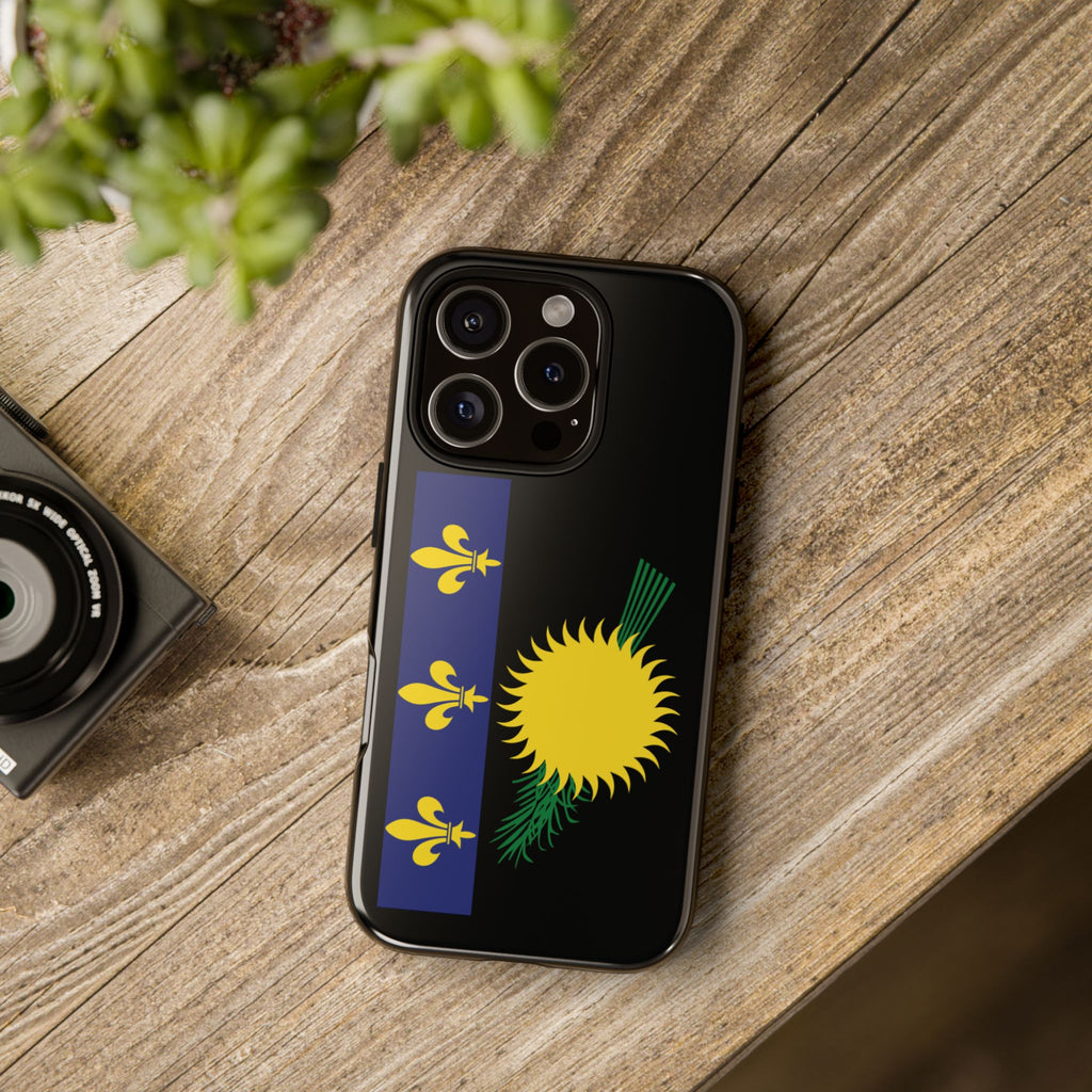 Guadeloupe Flag Tough Phone Case - Irie Blues Boutique