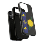 Guadeloupe Flag Tough Phone Case - Irie Blues Boutique